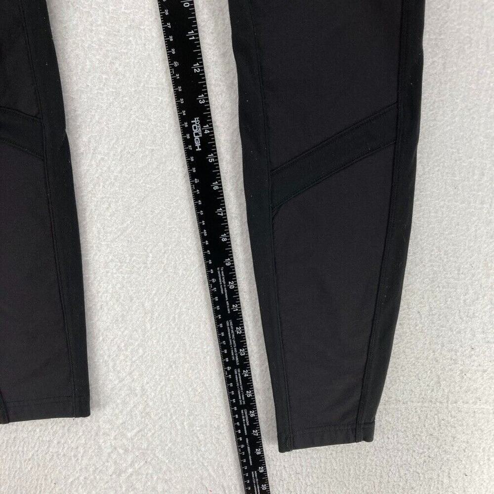 Athleta Highline Hybrid Summiter Pants Women's 2 Black Stretch Fabric Skinny Leg - Picture 10 of 13